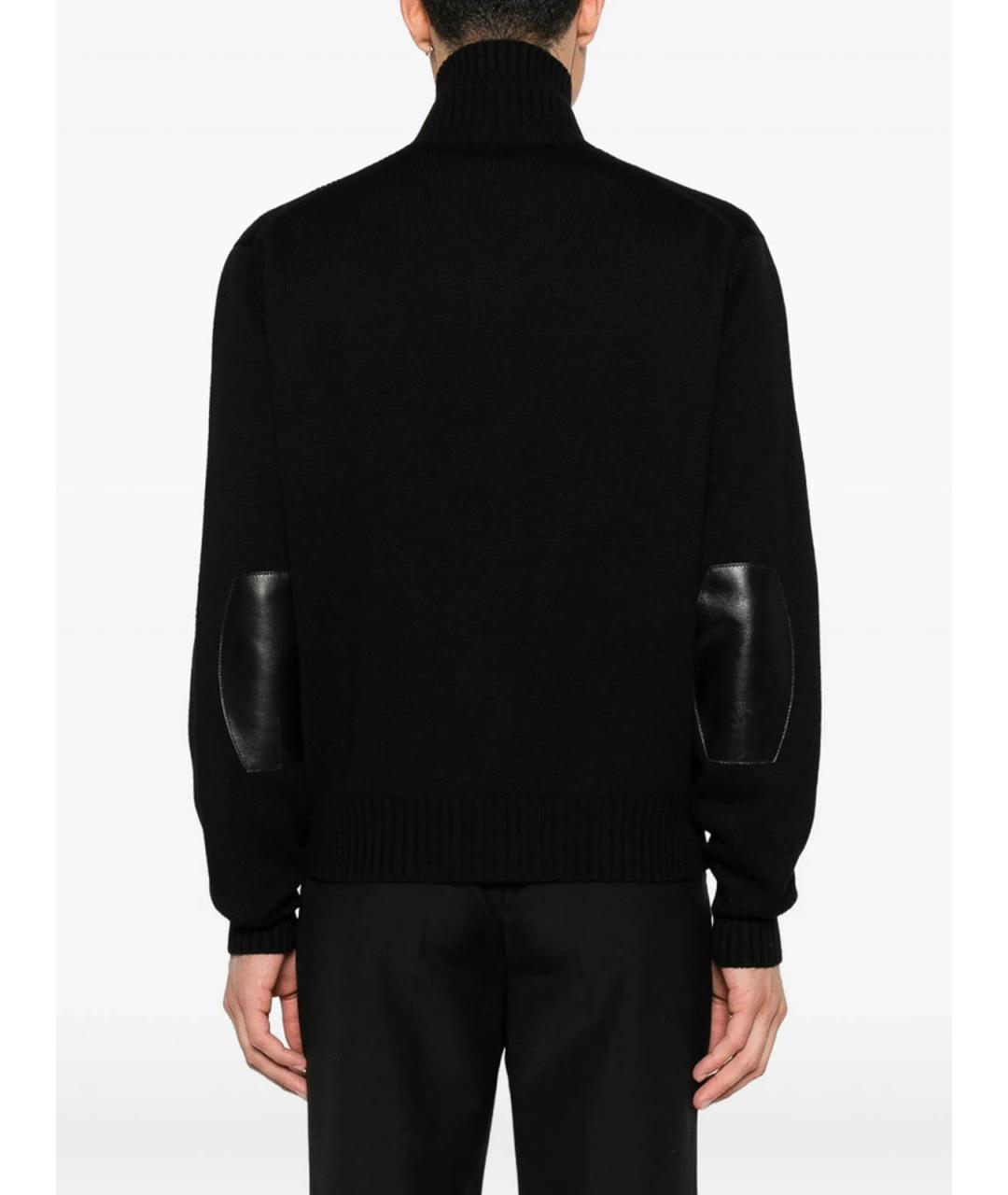 TOM FORD Черный шерстяной кардиган, фото 2