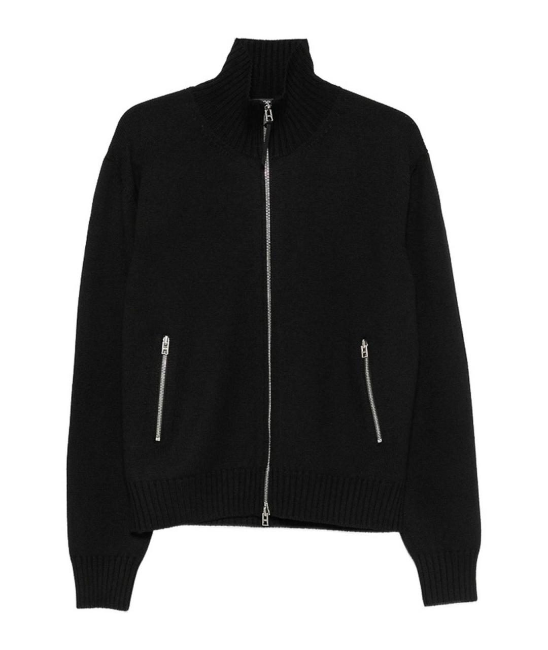 TOM FORD Черный шерстяной кардиган, фото 1
