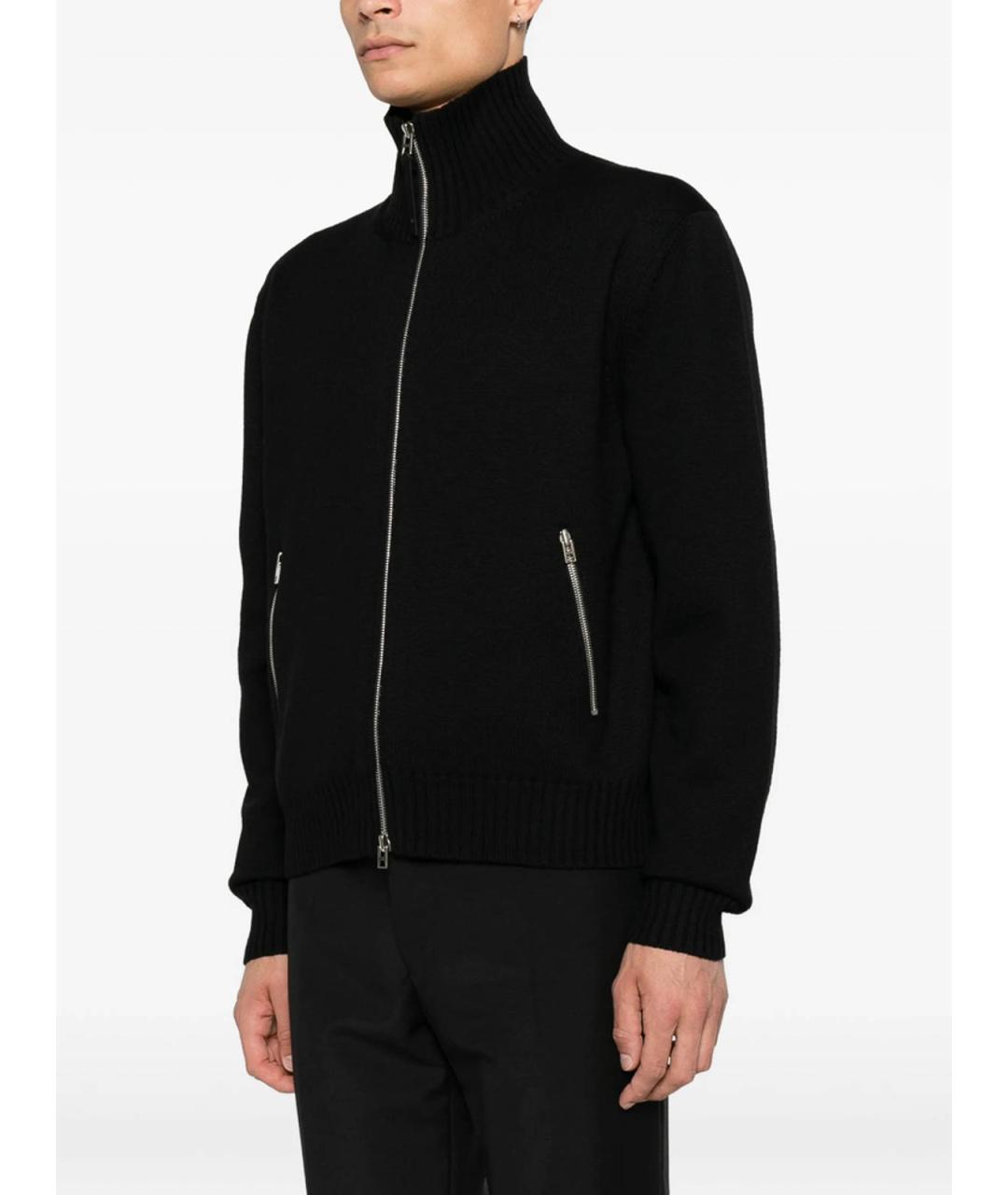 TOM FORD Черный шерстяной кардиган, фото 3
