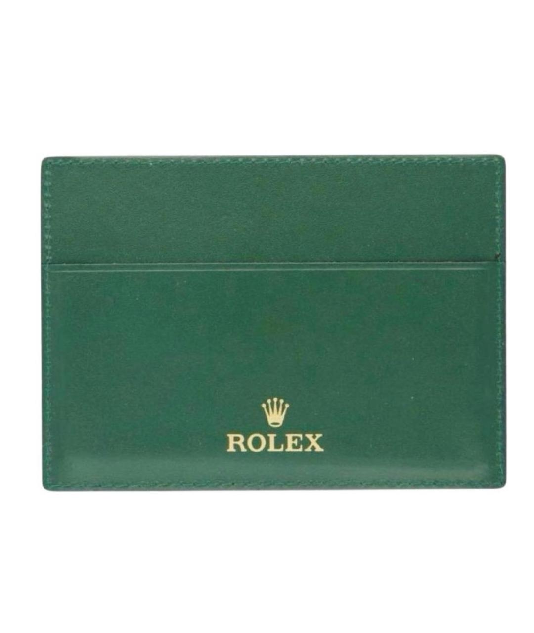 ROLEX Зеленый кардхолдер, фото 3