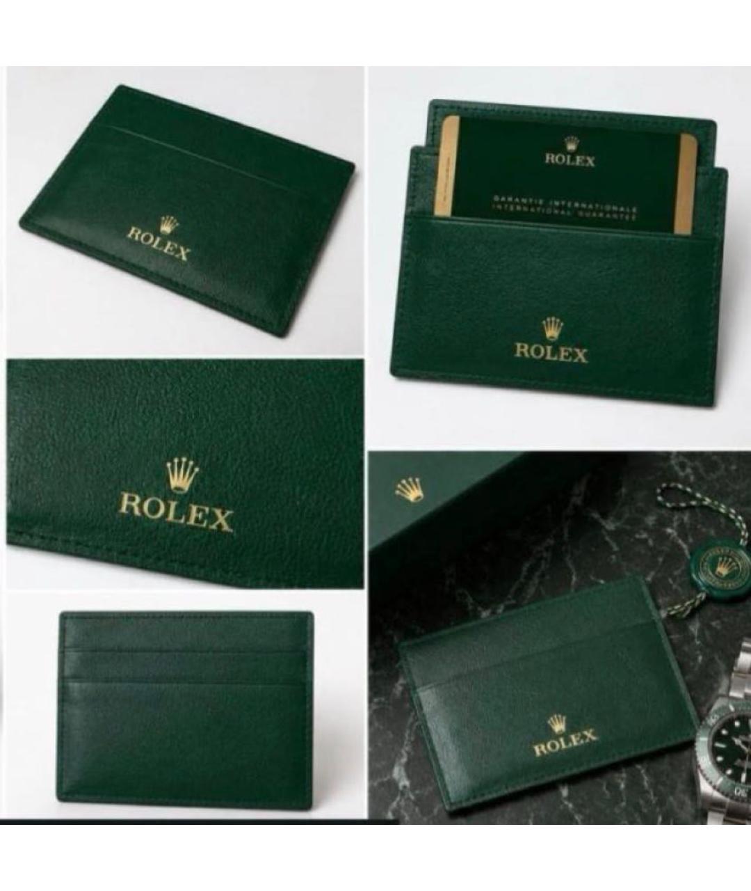 ROLEX Зеленый кардхолдер, фото 6