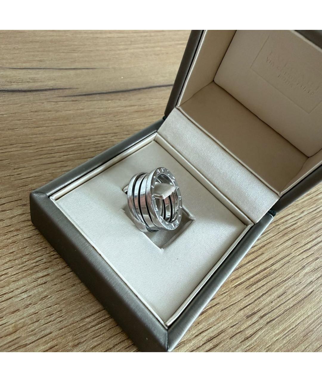 BVLGARI Серебряное кольцо из белого золота, фото 3