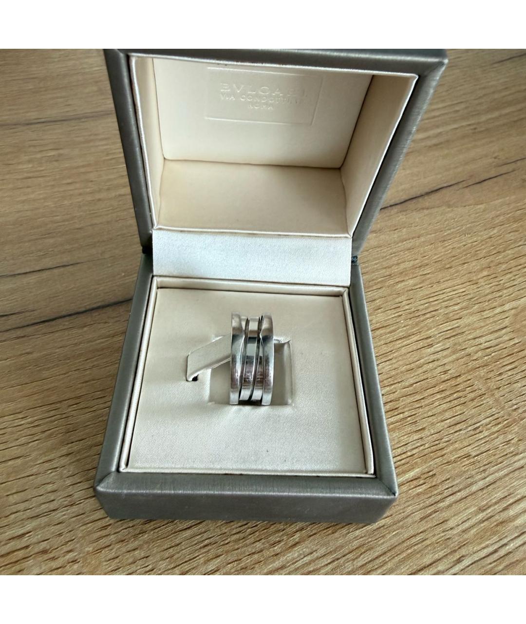 BVLGARI Серебряное кольцо из белого золота, фото 5