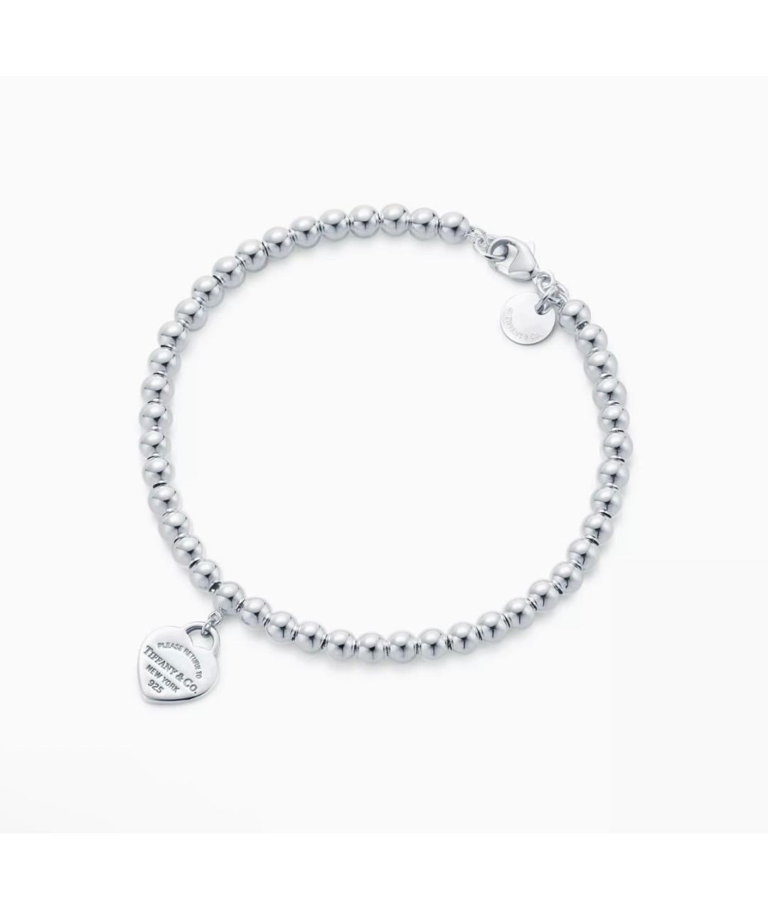 TIFFANY&CO Голубой серебряный браслет, фото 2