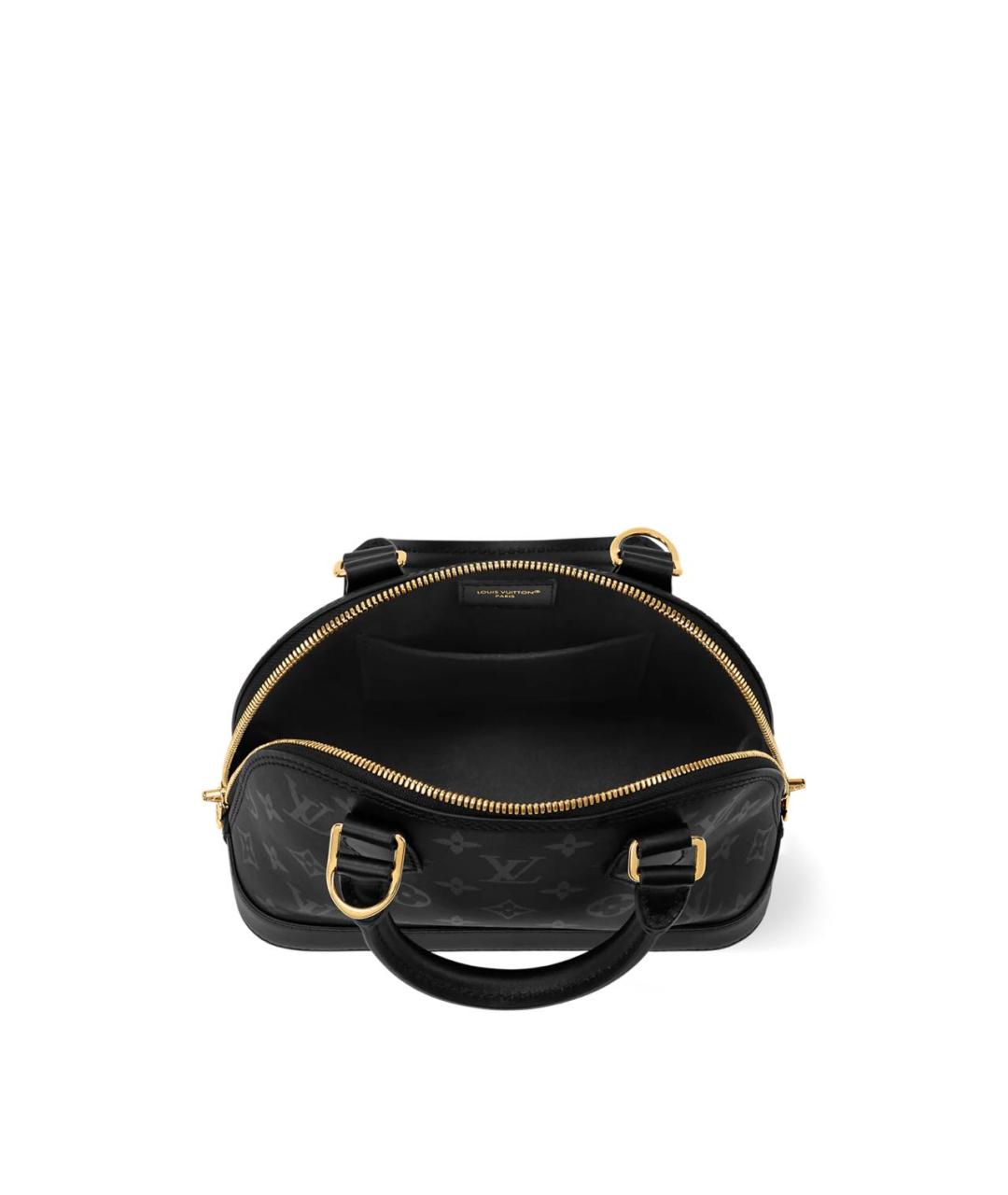 LOUIS VUITTON Черная сумка с короткими ручками, фото 3