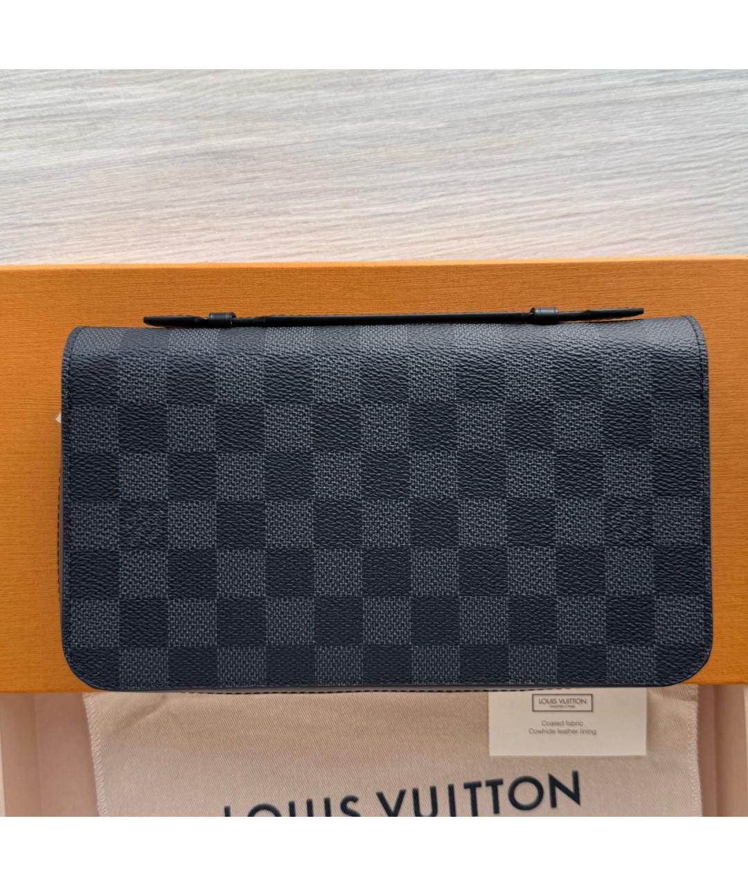 LOUIS VUITTON Серый кошелек, фото 9
