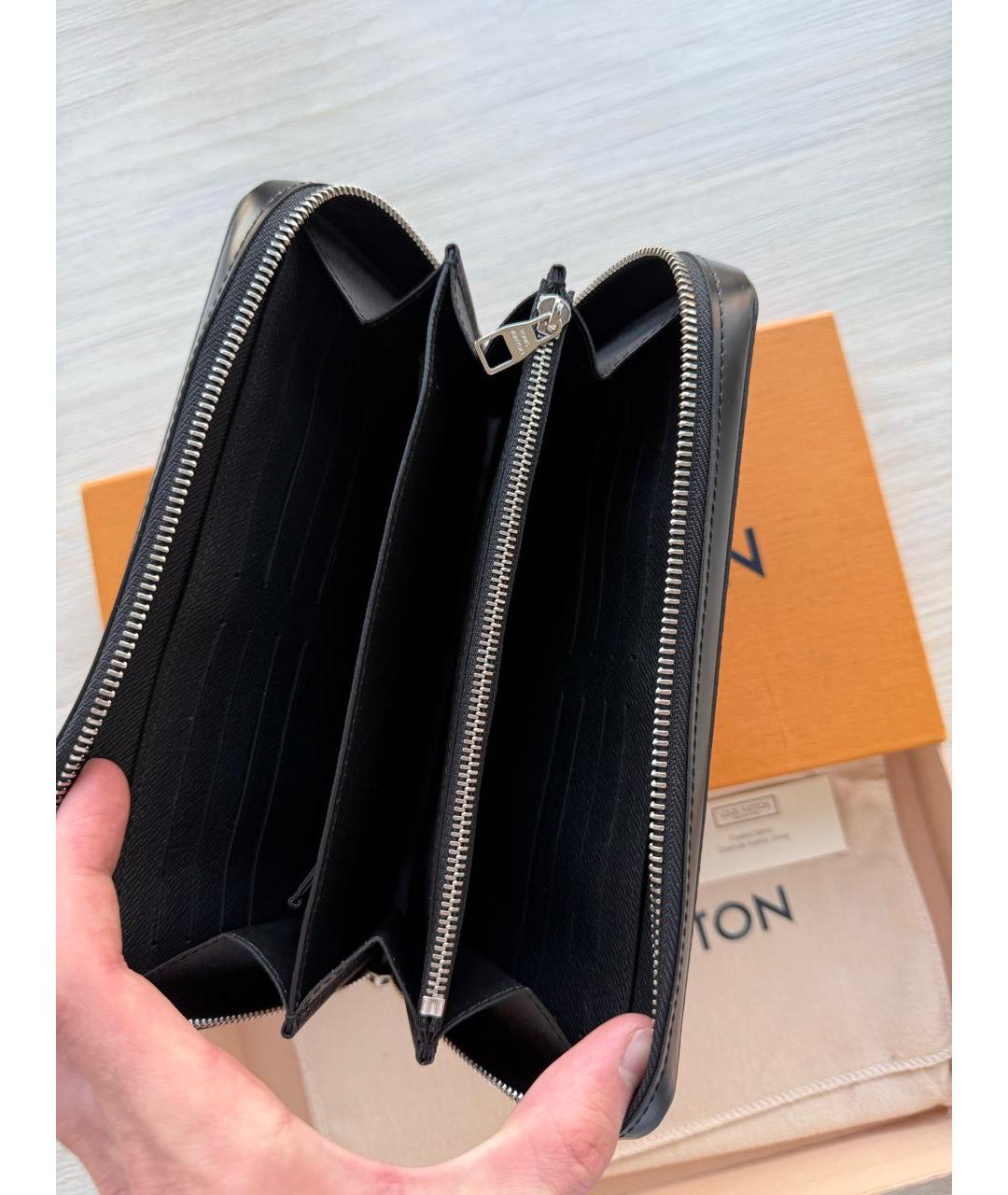 LOUIS VUITTON Серый кошелек, фото 6
