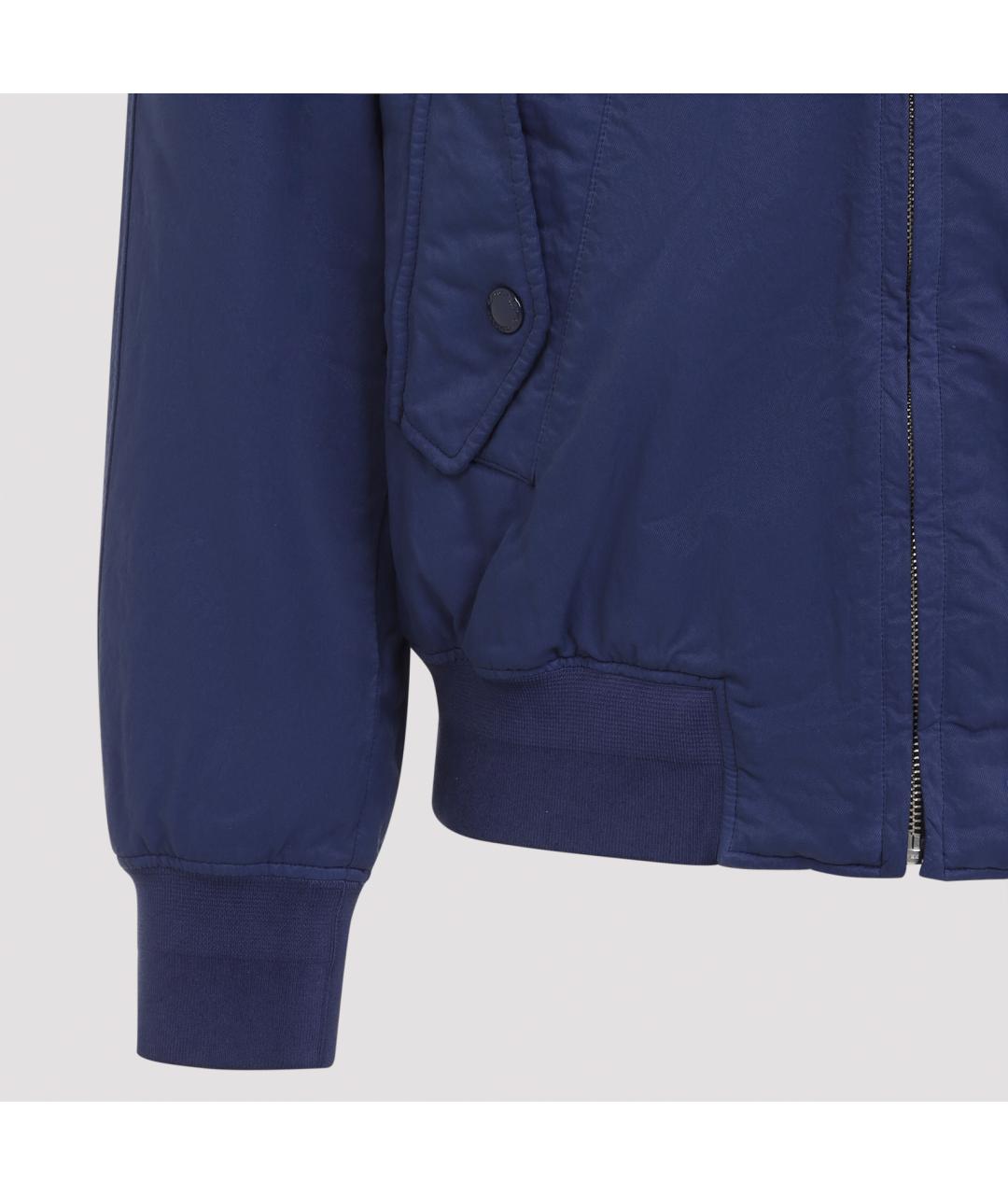 CP COMPANY Синяя полиамидовая куртка, фото 4