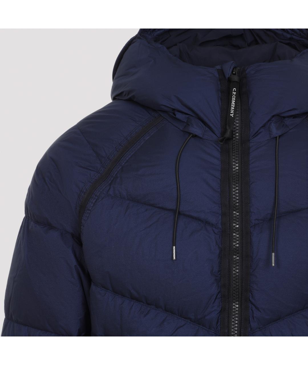 CP COMPANY Синий полиамидовый пуховик, фото 5