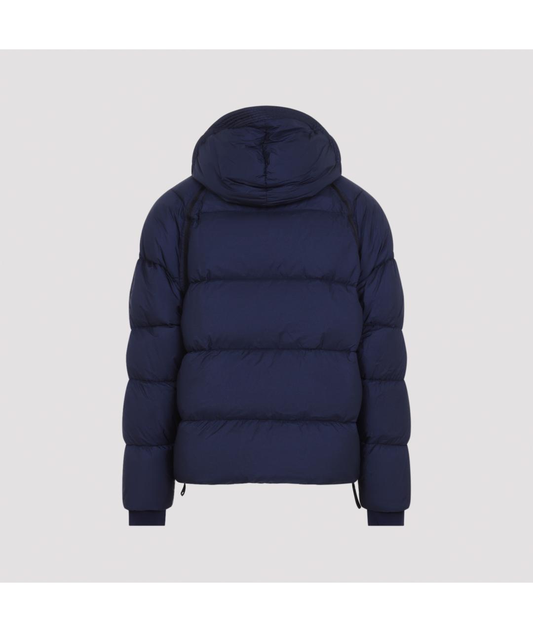 CP COMPANY Синий полиамидовый пуховик, фото 3
