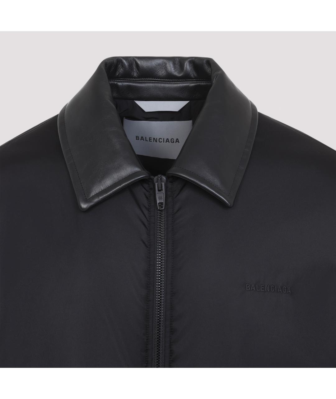BALENCIAGA Черная куртка, фото 4