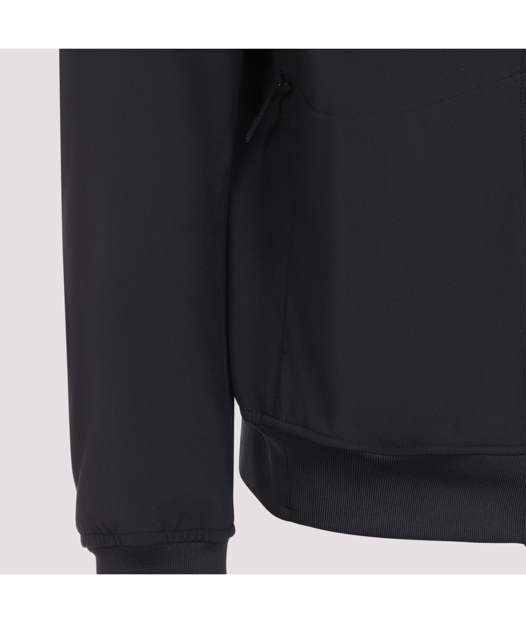 STONE ISLAND Черная полиэстеровая куртка, фото 4