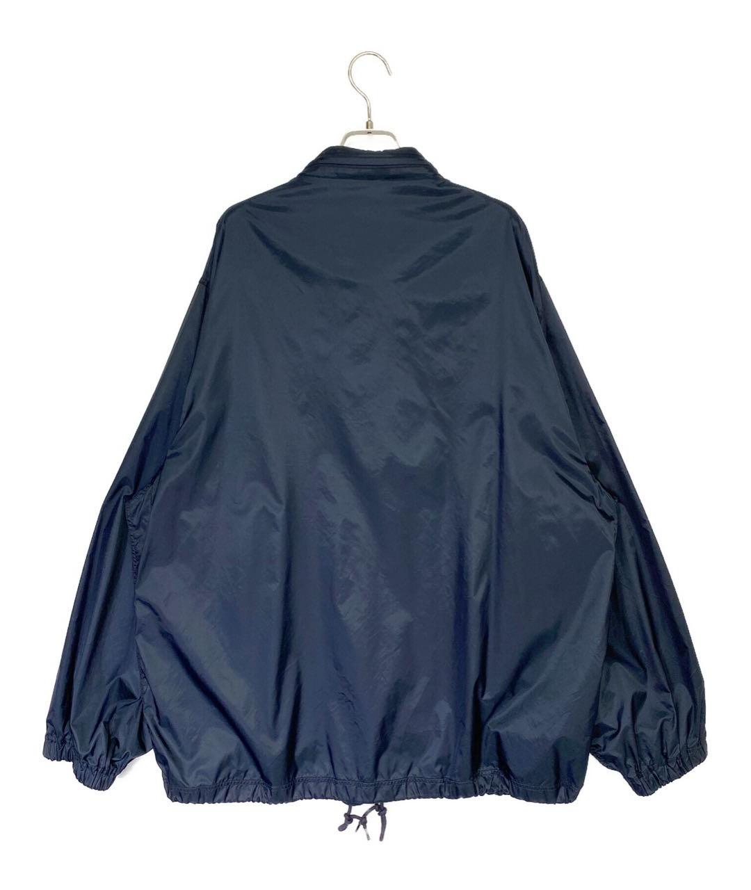 BALENCIAGA Темно-синяя нейлоновая куртка, фото 2