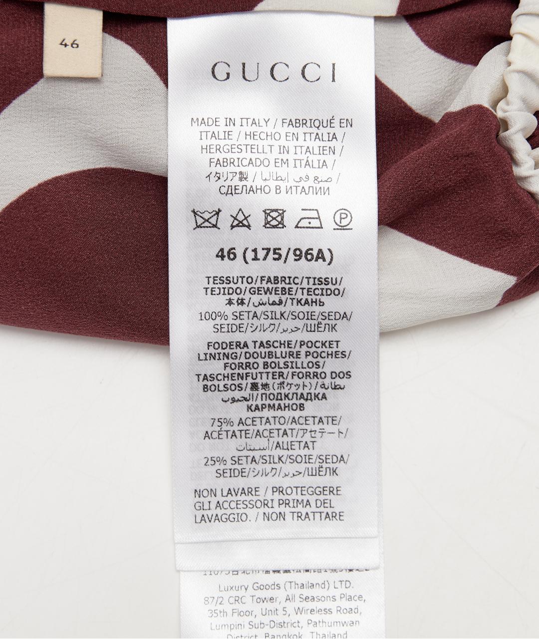 GUCCI Коричневое шерстяное повседневное платье, фото 4