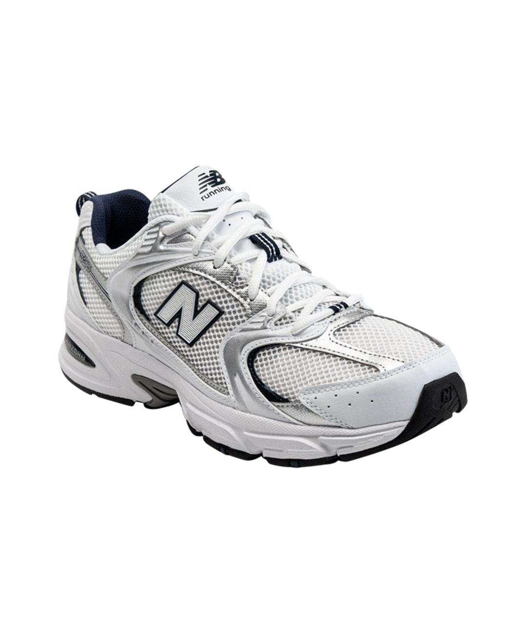 NEW BALANCE Белые текстильные кеды, фото 1