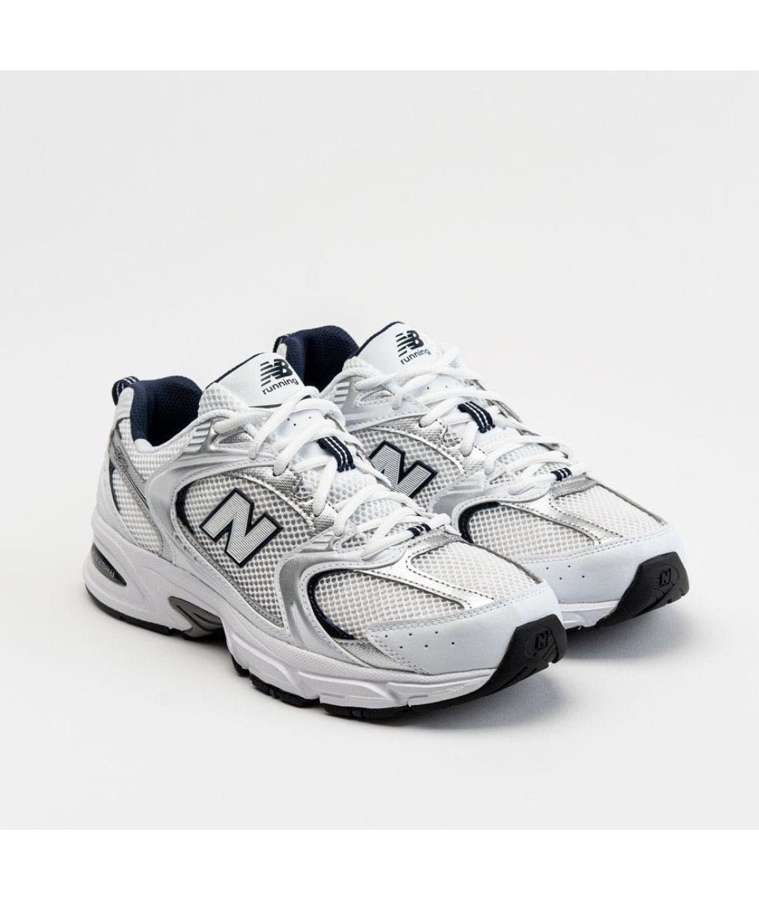 NEW BALANCE Белые текстильные кеды, фото 2
