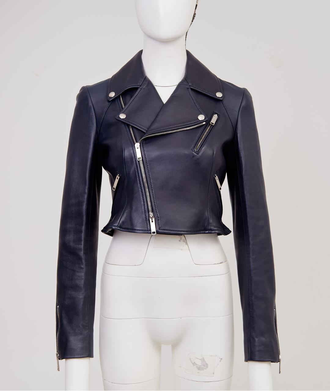 CHRISTIAN DIOR Черная кожаная куртка, фото 5