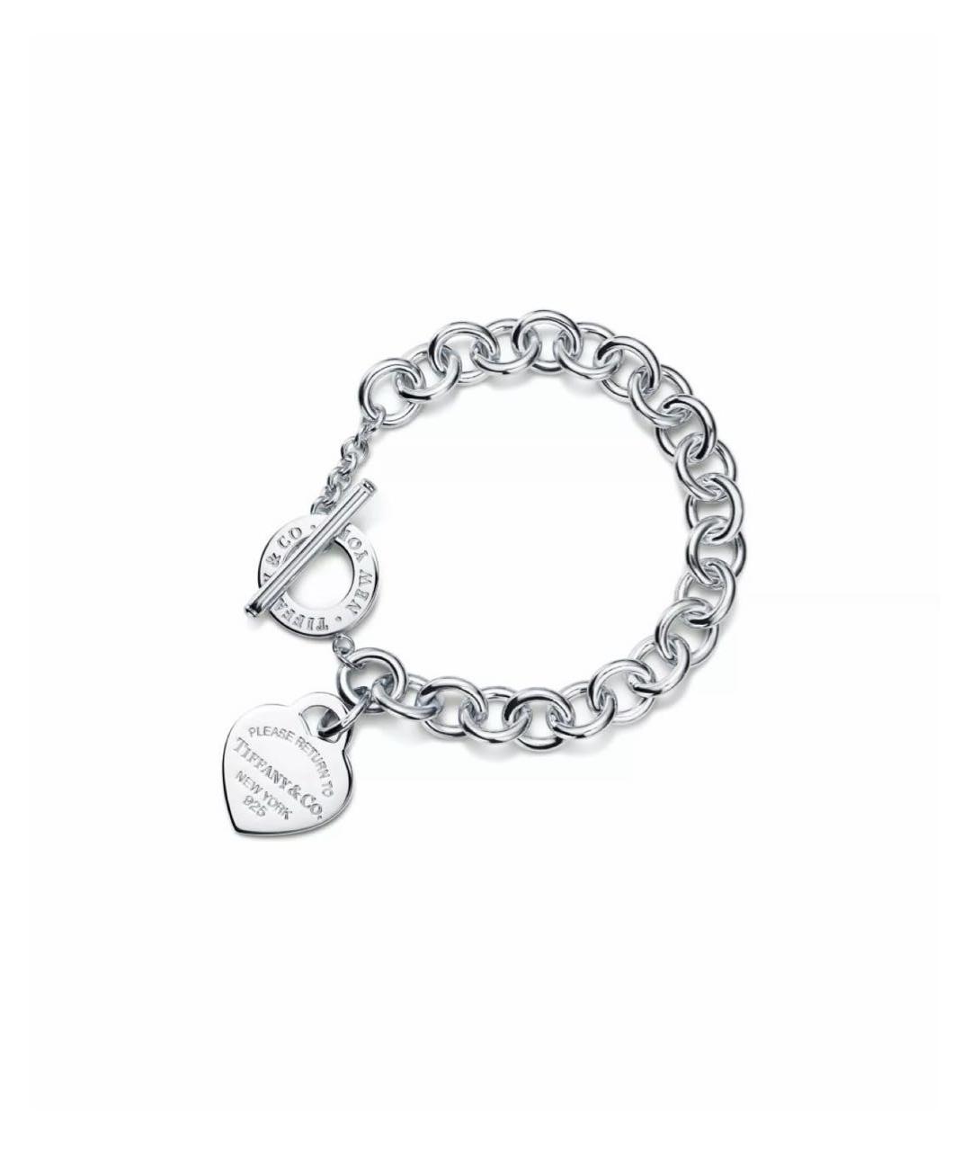 TIFFANY&CO Серебряный серебряный браслет, фото 5