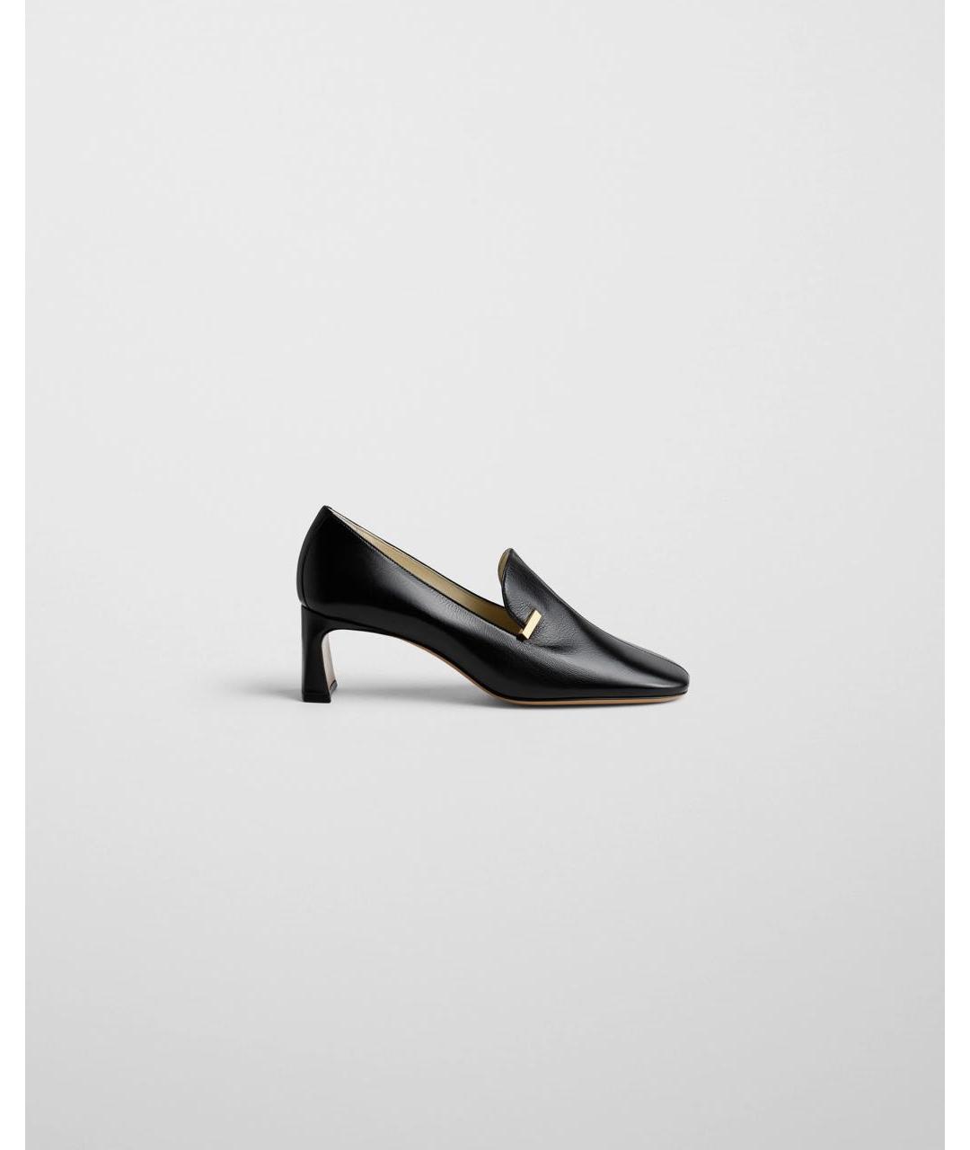 PHOEBE PHILO Черные кожаные туфли, фото 3