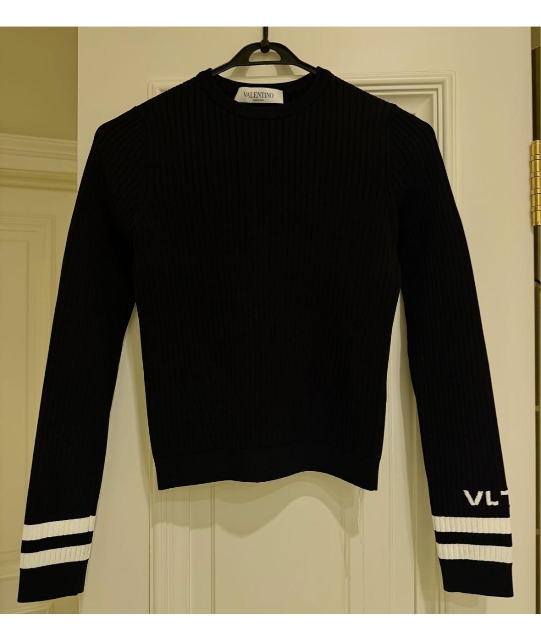 VALENTINO Черный джемпер / свитер, фото 8