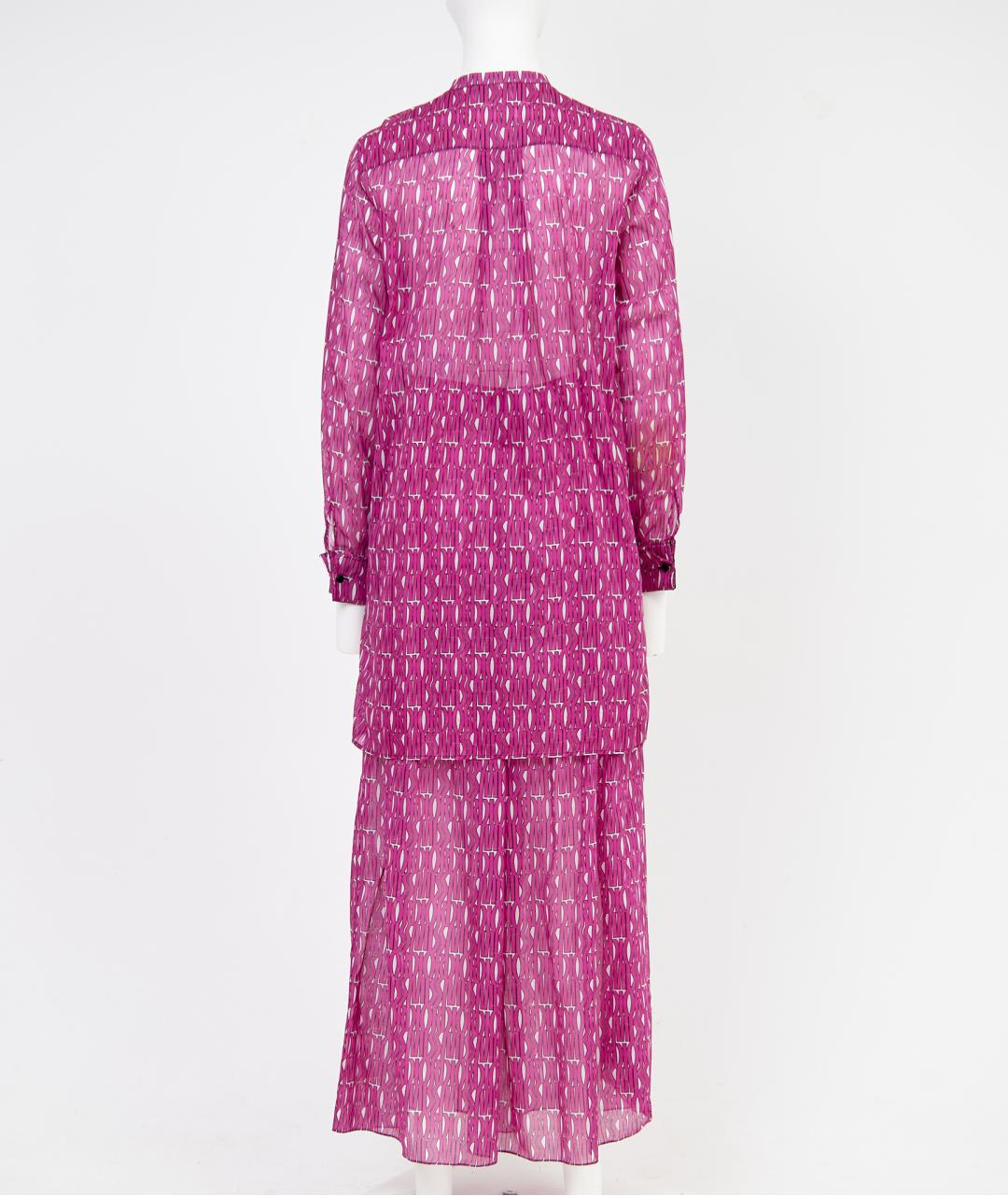 CHRISTIAN DIOR Розовый хлопковый костюм с брюками, фото 2