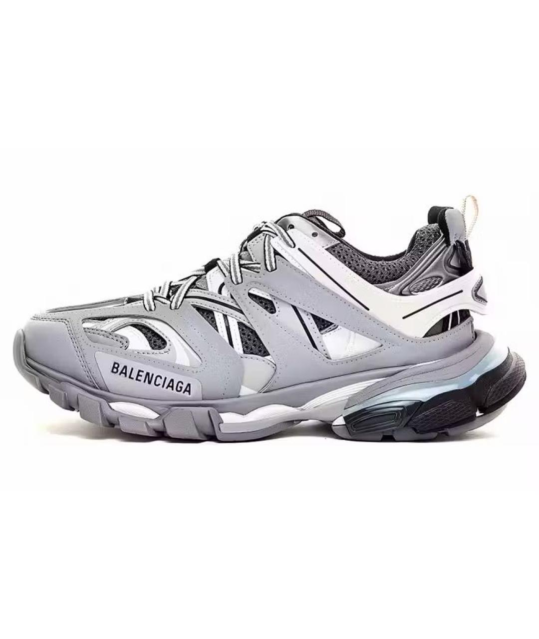 BALENCIAGA Антрацитовые кроссовки, фото 8