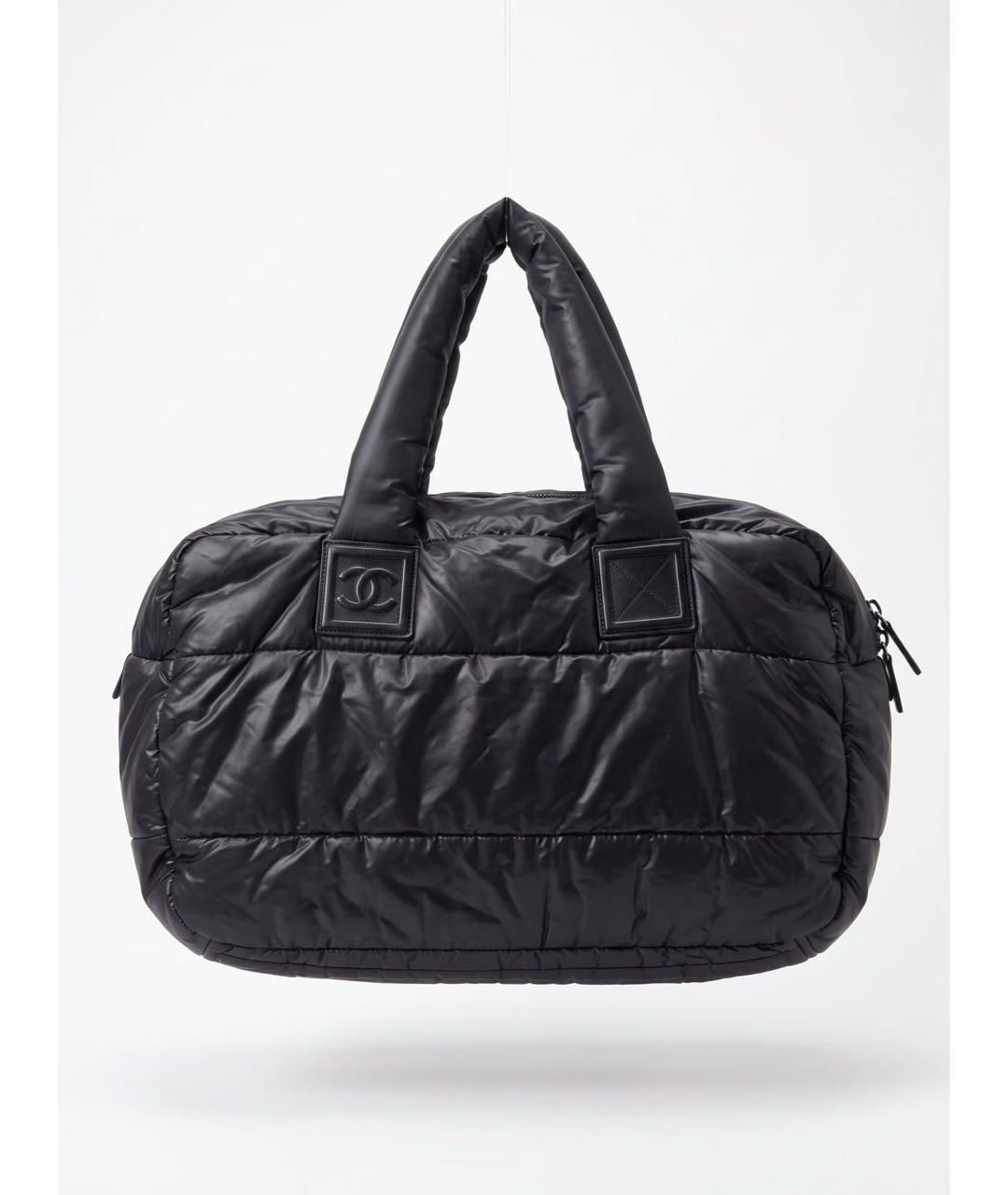 CHANEL Черная сумка тоут, фото 9