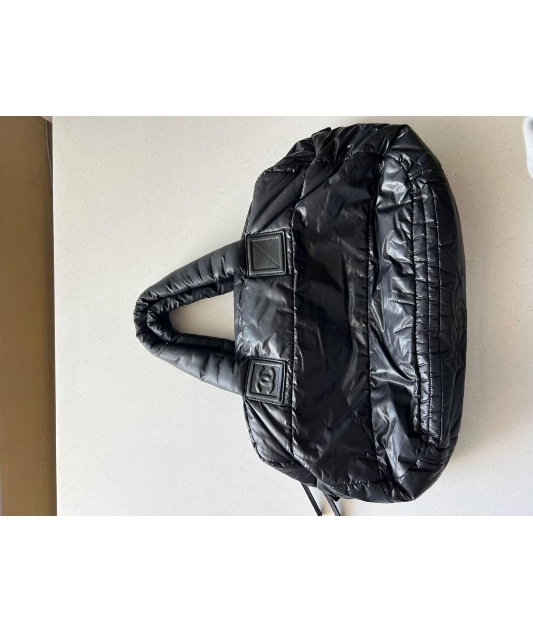 CHANEL Черная сумка тоут, фото 3