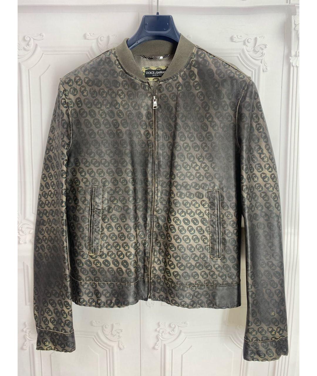 DOLCE&GABBANA Кожаная куртка, фото 6