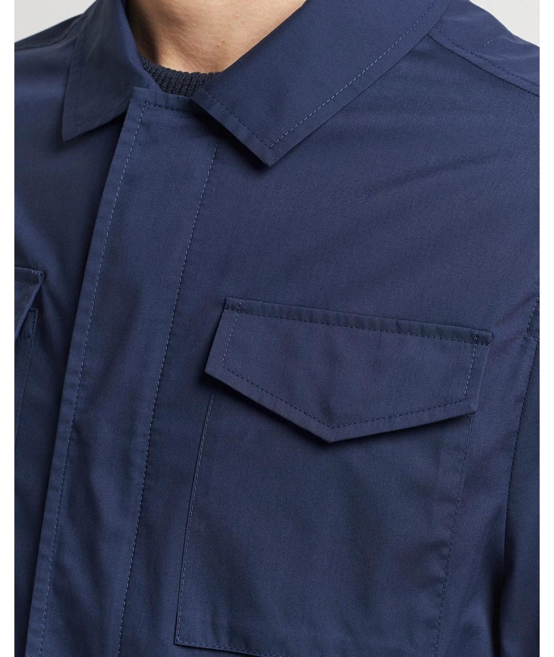 BRUNELLO CUCINELLI Синяя куртка, фото 6