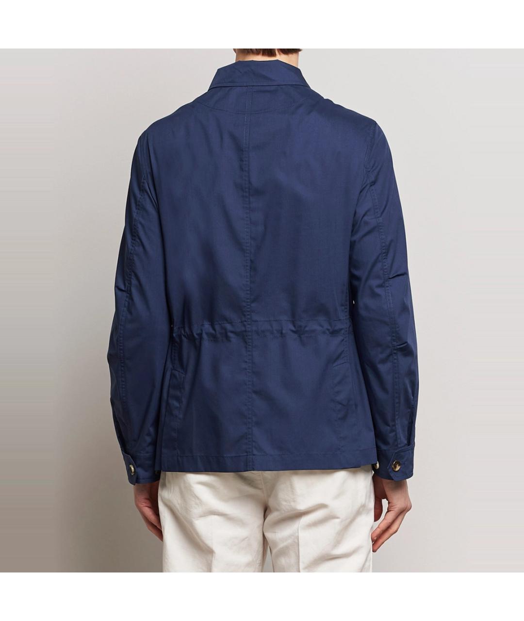 BRUNELLO CUCINELLI Синяя куртка, фото 4