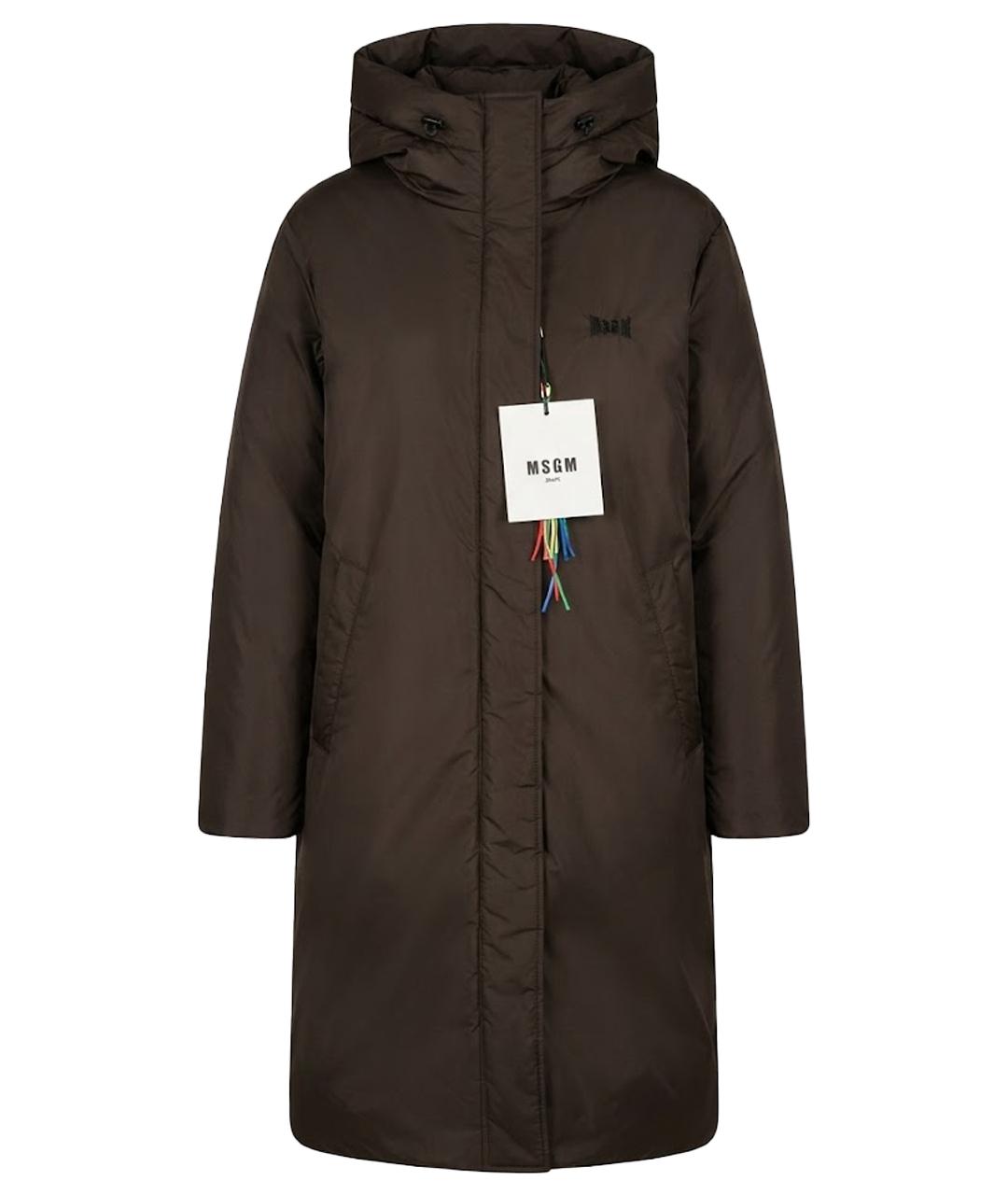 MSGM Черный пуховик, фото 1