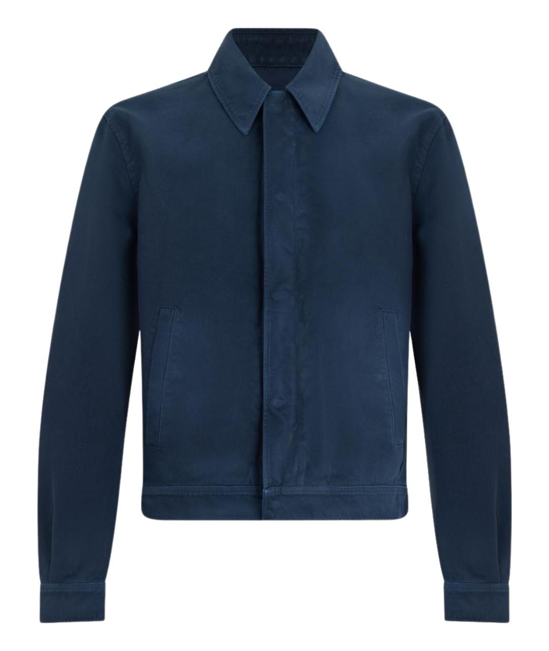 FENDI Синяя хлопковая куртка, фото 1