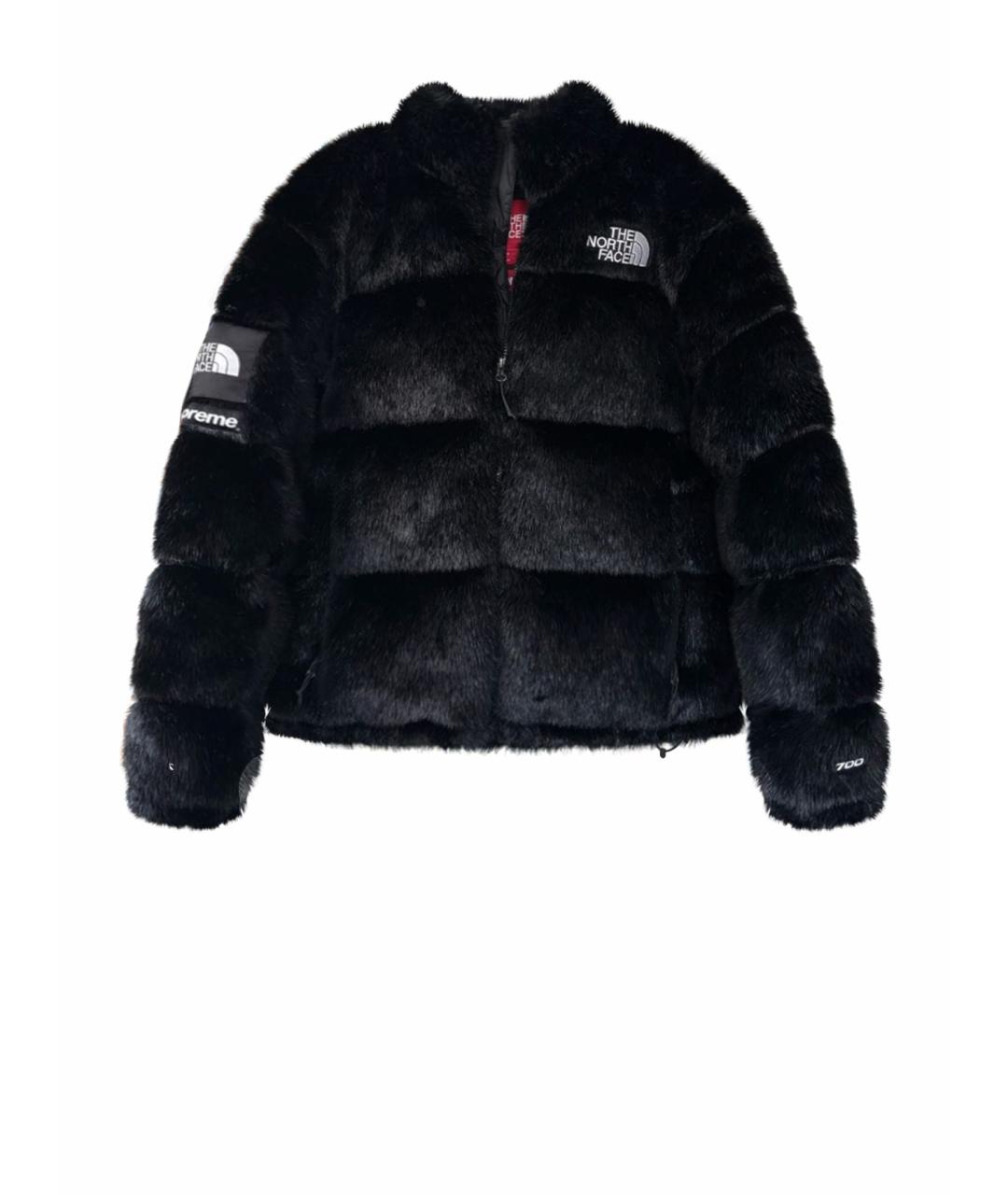 SUPREME Черная дубленка/шуба, фото 9