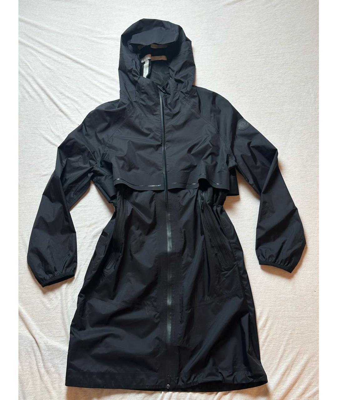 MONCLER Черная нейлоновая куртка, фото 8