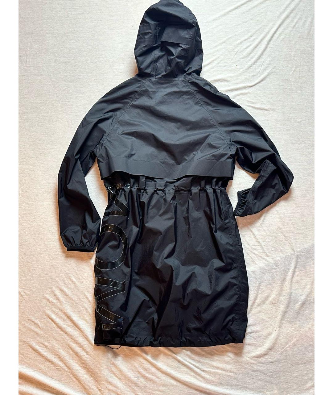MONCLER Черная нейлоновая куртка, фото 2