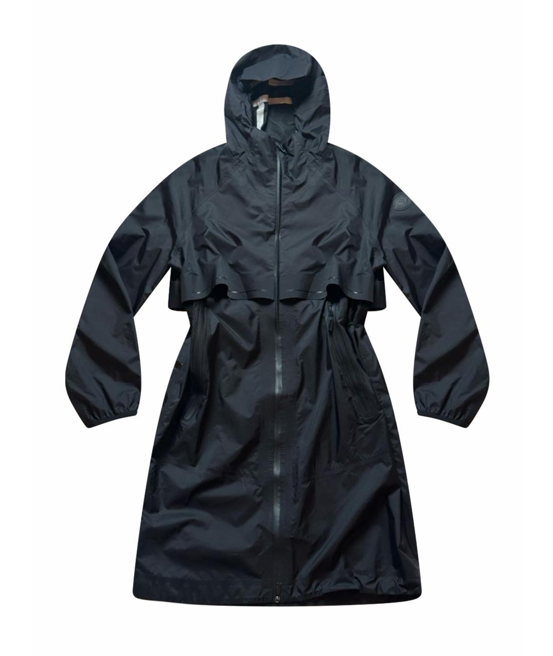 MONCLER Черная нейлоновая куртка, фото 1