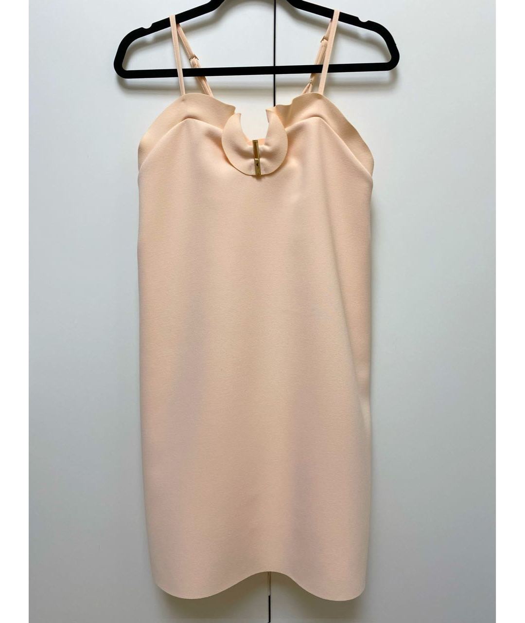 CARVEN Розовое полиэстеровое коктейльное платье, фото 7