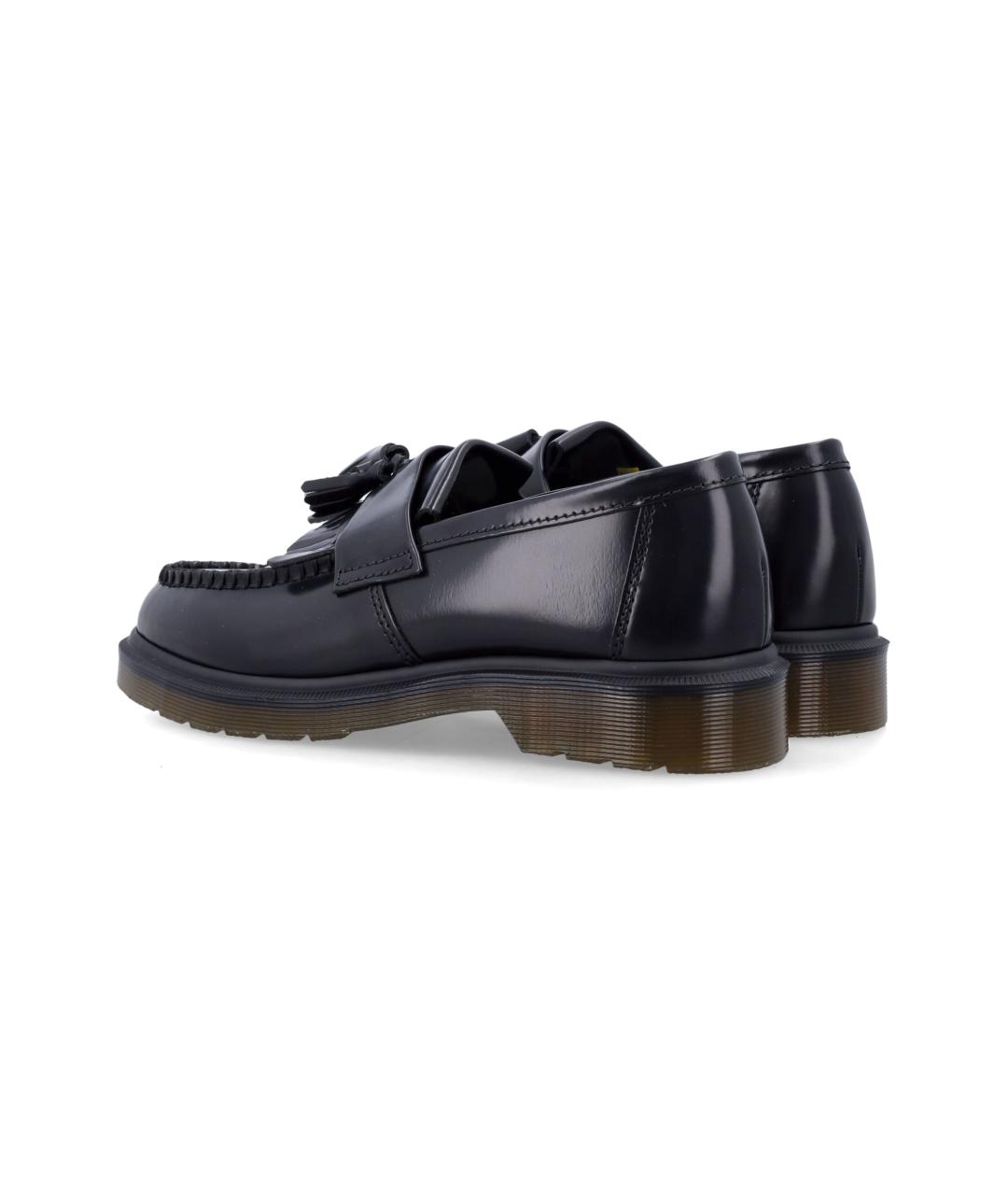 DR. MARTENS Черные кожаные лоферы, фото 3