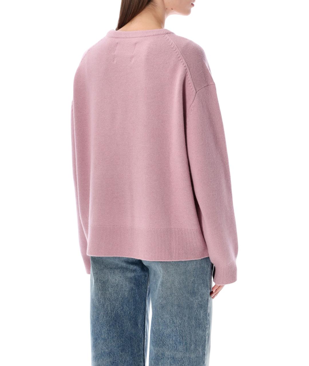 EXTREME CASHMERE Розовый джемпер / свитер, фото 2