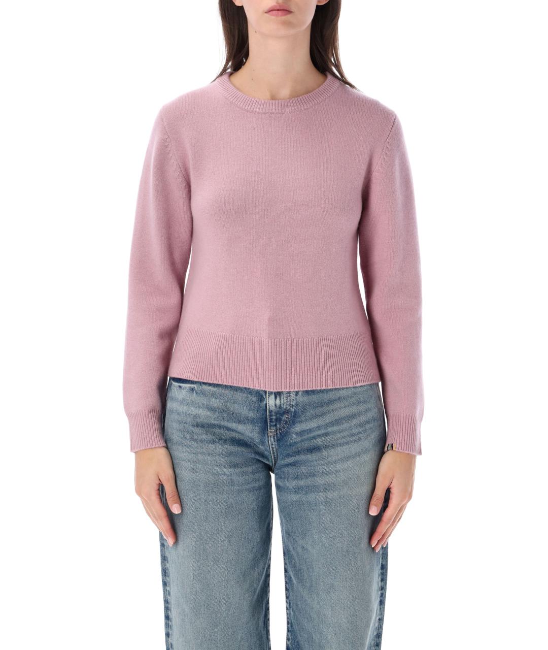 EXTREME CASHMERE Розовый джемпер / свитер, фото 1