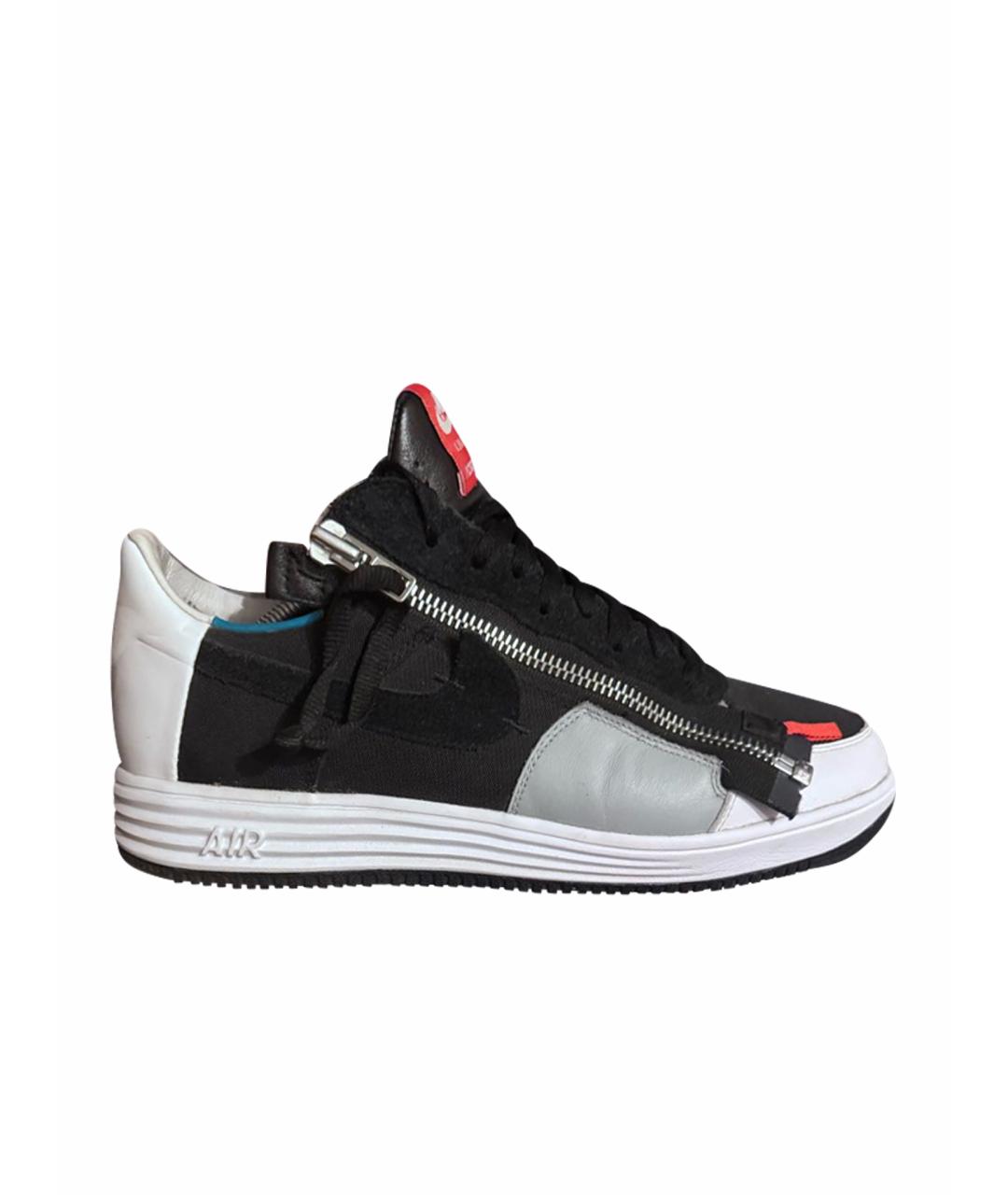 NIKE Мульти кожаные низкие кроссовки / кеды, фото 1