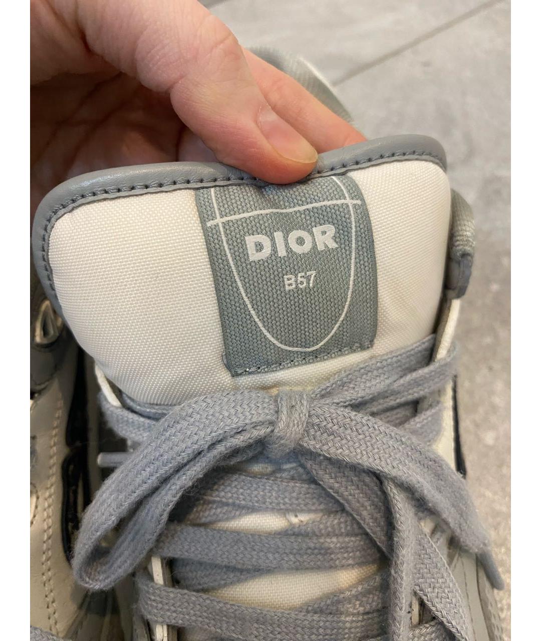 CHRISTIAN DIOR Мульти кожаные кроссовки, фото 4