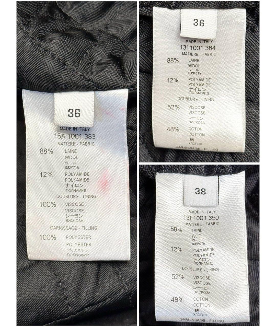GIVENCHY Черная шерстяная куртка, фото 8