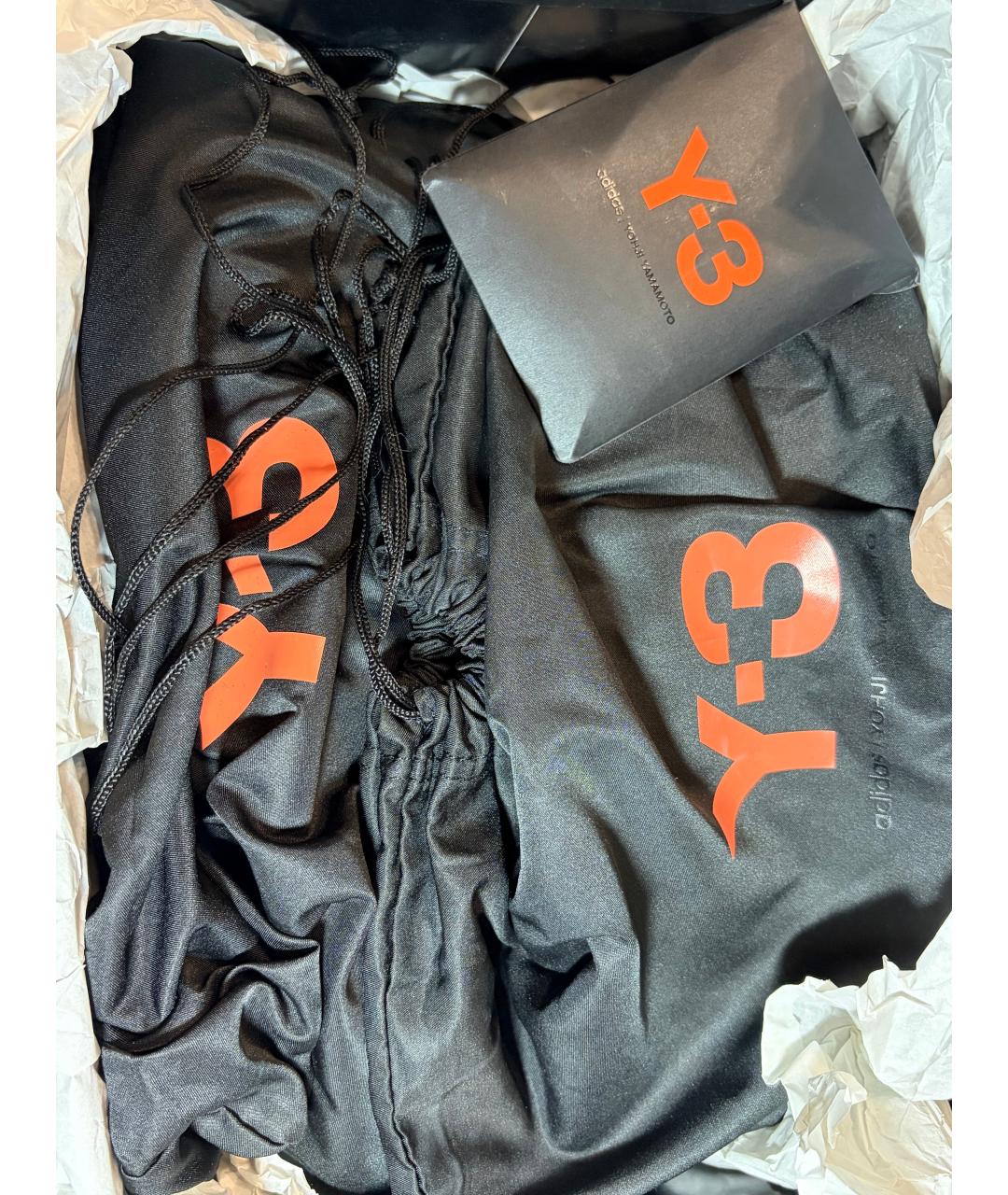 Y-3 Белые кожаные низкие кроссовки / кеды, фото 7