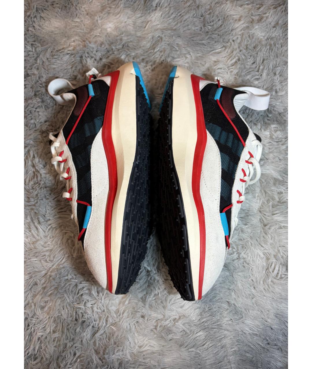 Y-3 Белые кожаные низкие кроссовки / кеды, фото 4