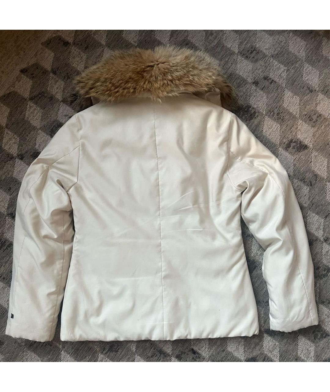 FENDI Белая парка, фото 2