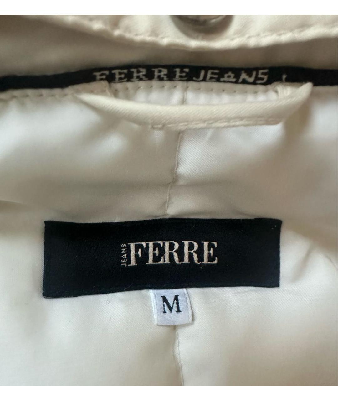 FENDI Белая парка, фото 3