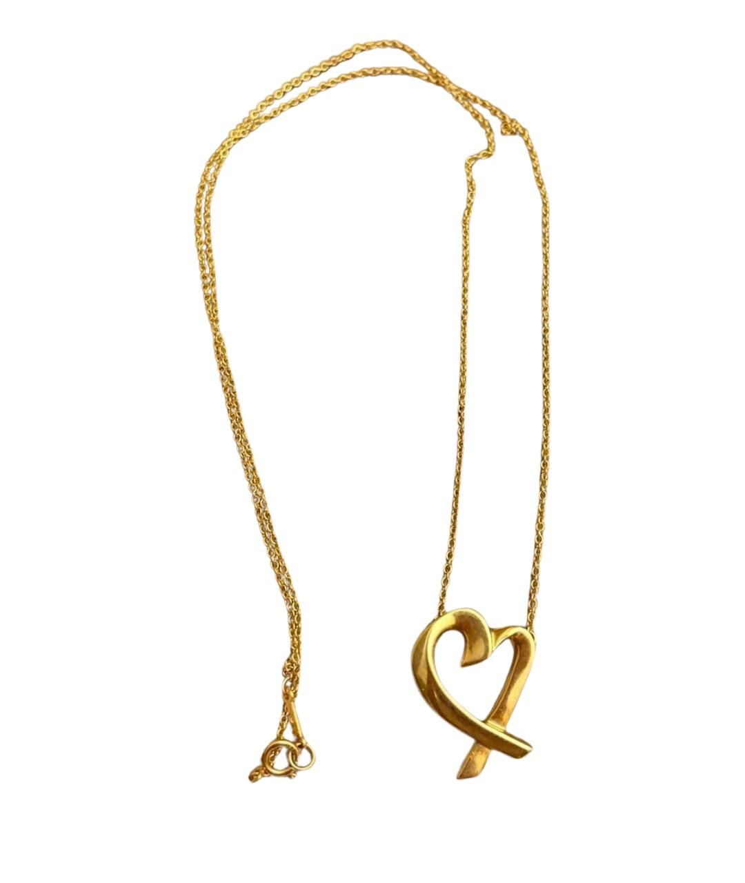 TIFFANY&CO Желтое колье из желтого золота, фото 1