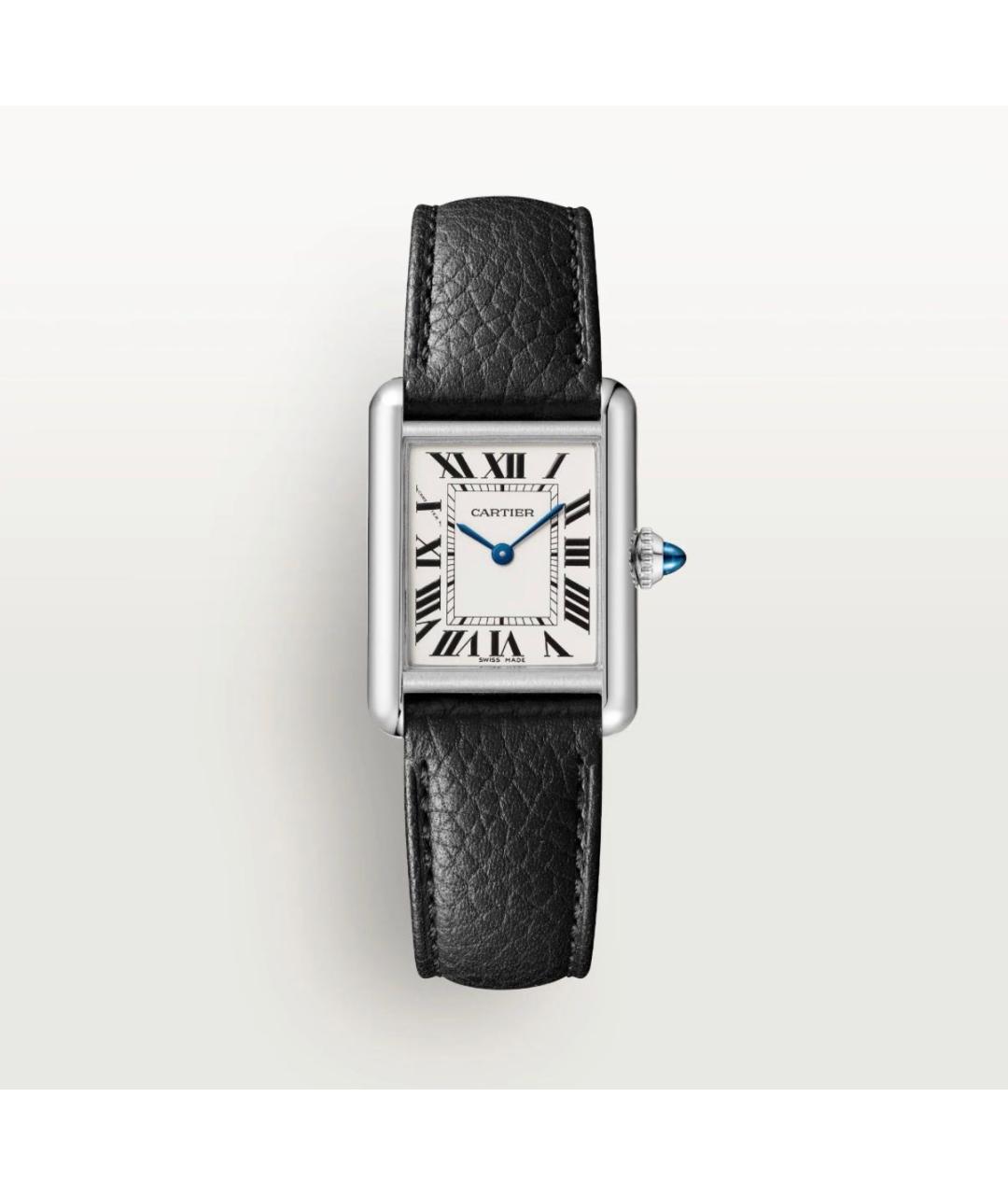 CARTIER Черные часы, фото 7